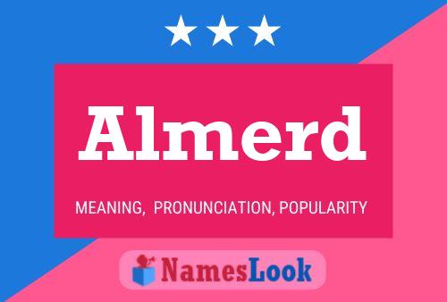 Almerd Name Poster