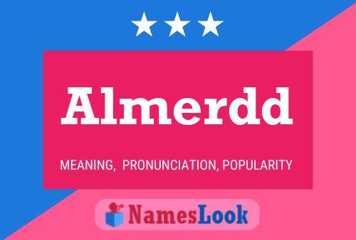 Almerdd Name Poster