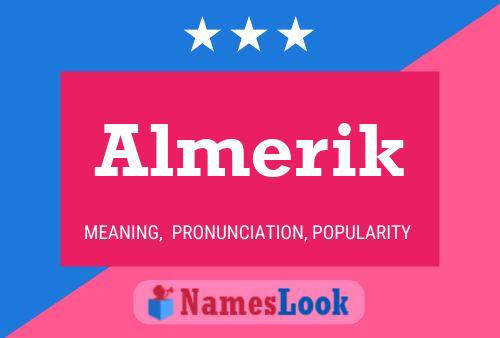 Almerik Name Poster