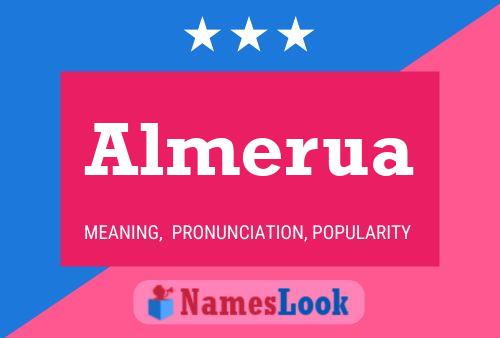 Almerua Name Poster