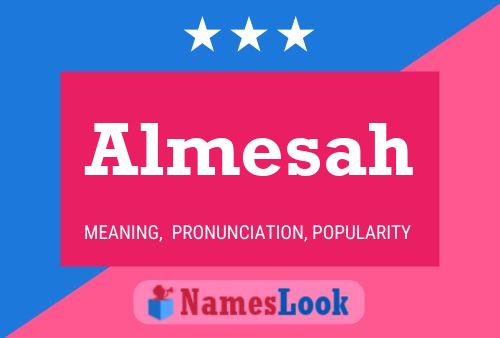 Almesah Name Poster