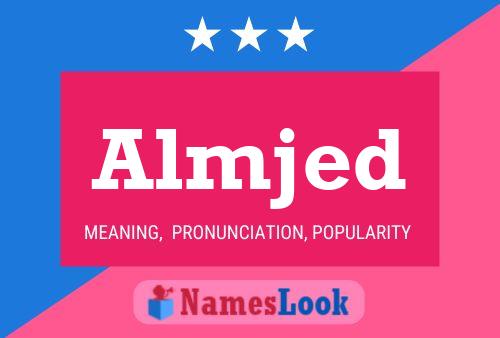 Almjed Name Poster