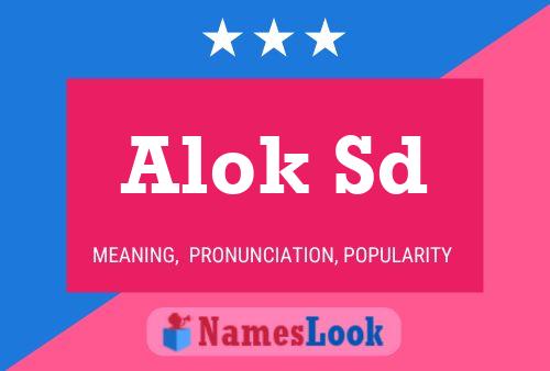 Alok Sd Name Poster