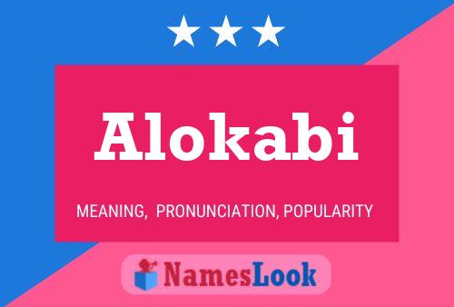 Alokabi Name Poster