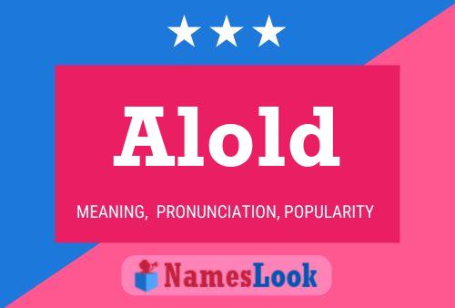 Alold Name Poster