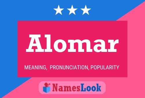 Alomar Name Poster