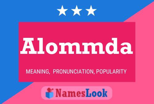 Alommda Name Poster