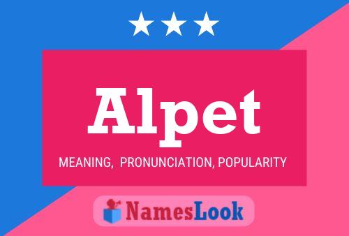 Alpet Name Poster