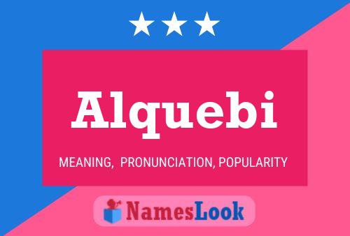 Alquebi Name Poster