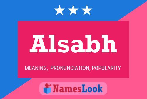 Alsabh Name Poster