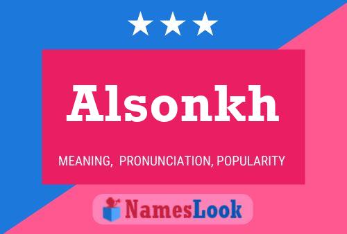 Alsonkh Name Poster