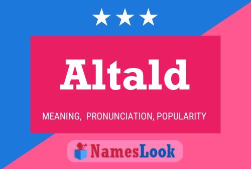 Altald Name Poster