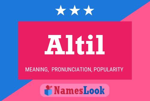 Altil Name Poster