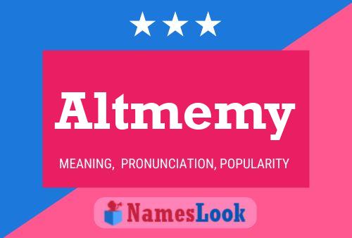 Altmemy Name Poster