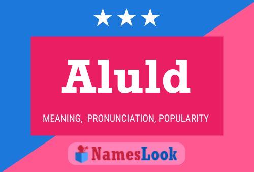 Aluld Name Poster