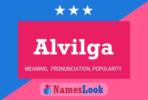 Alvilga Name Poster