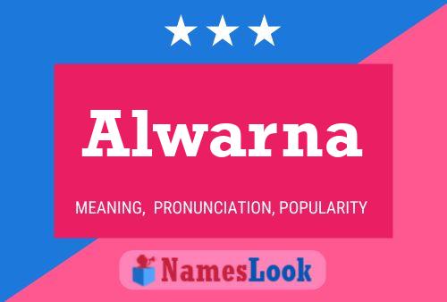 Alwarna Name Poster