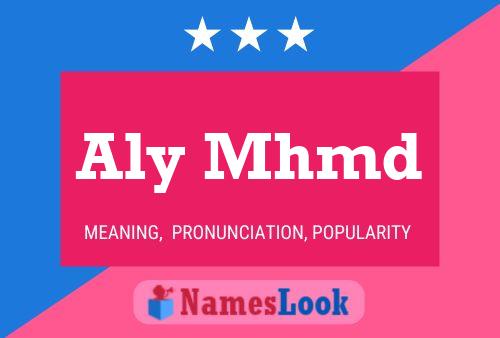 Aly Mhmd Name Poster