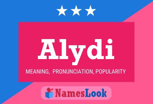 Alydi Name Poster