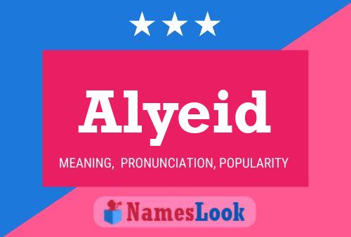 Alyeid Name Poster