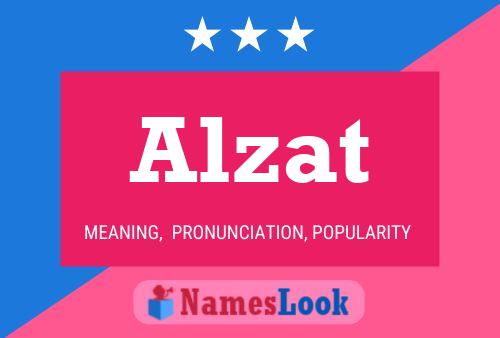 Alzat Name Poster