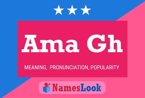 Ama Gh Name Poster