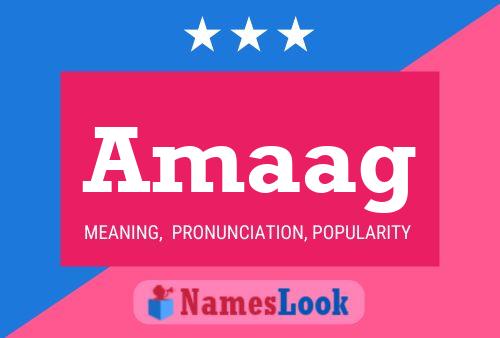 Amaag Name Poster