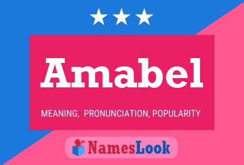 Amabel Name Poster