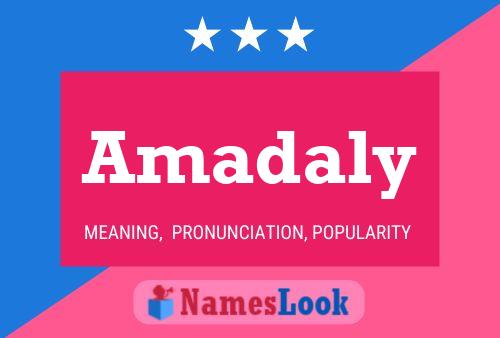 Amadaly Name Poster