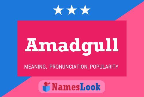 Amadgull Name Poster