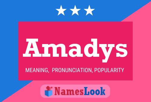 Amadys Name Poster