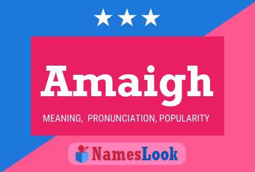 Amaigh Name Poster