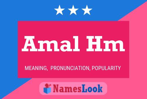 Amal Hm Name Poster