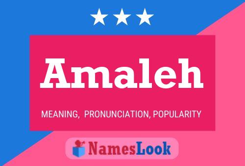 Amaleh Name Poster