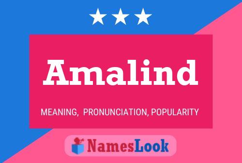 Amalind Name Poster