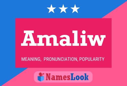 Amaliw Name Poster