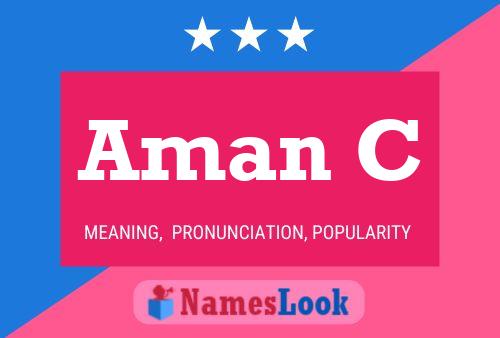 Aman C Name Poster