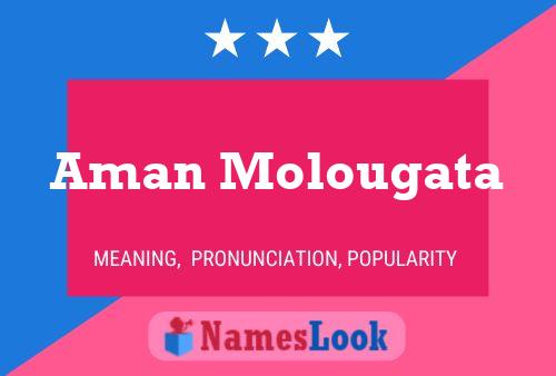 Aman Molougata Name Poster