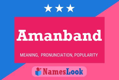 Amanband Name Poster