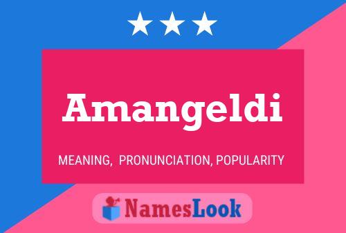 Amangeldi Name Poster