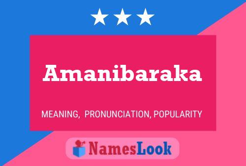 Amanibaraka Name Poster