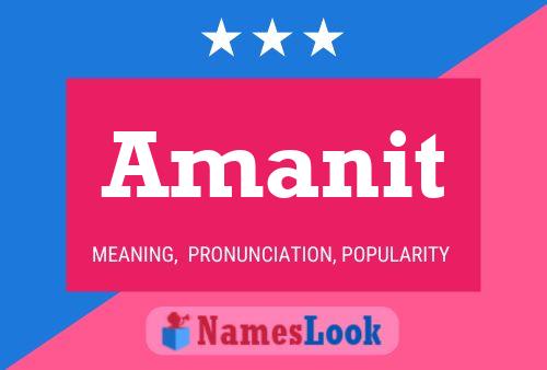 Amanit Name Poster