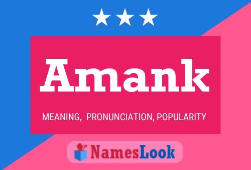 Amank Name Poster