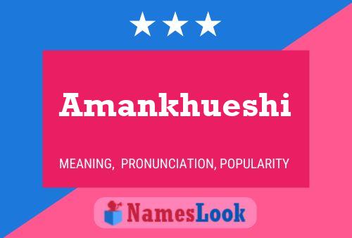 Amankhueshi Name Poster