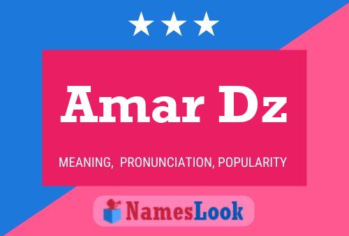 Amar Dz Name Poster