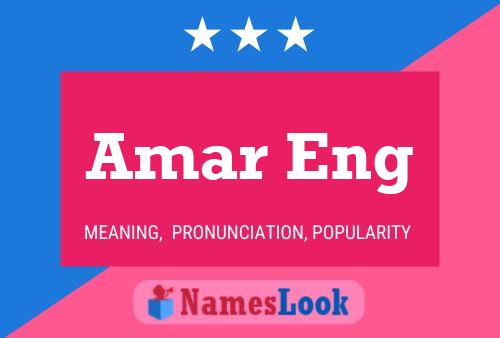 Amar Eng Name Poster