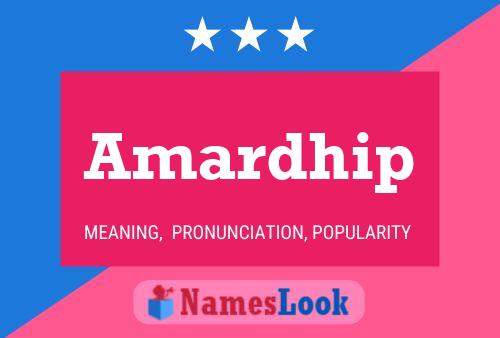 Amardhip Name Poster