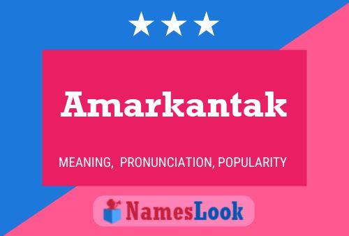 Amarkantak Name Poster