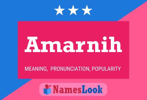 Amarnih Name Poster