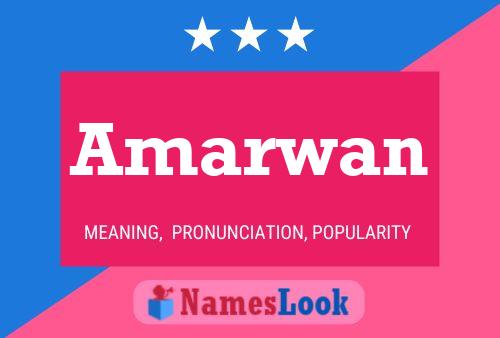 Amarwan Name Poster